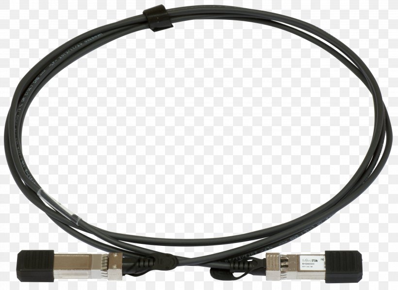 Small Form-factor Pluggable Transceiver MikroTik Twinaxial Cabling 10 Gigabit Ethernet SFP+, PNG, 3112x2273px, 10 Gigabit Ethernet, Mikrotik, Auto Part, Cable, Computer Network Download Free