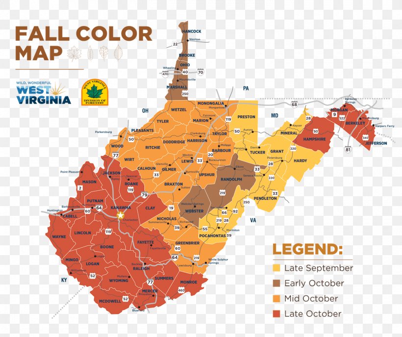 West Virginia Autumn Leaf Color, PNG, 1500x1257px, West Virginia, Area, Autumn, Autumn Leaf Color, Color Download Free