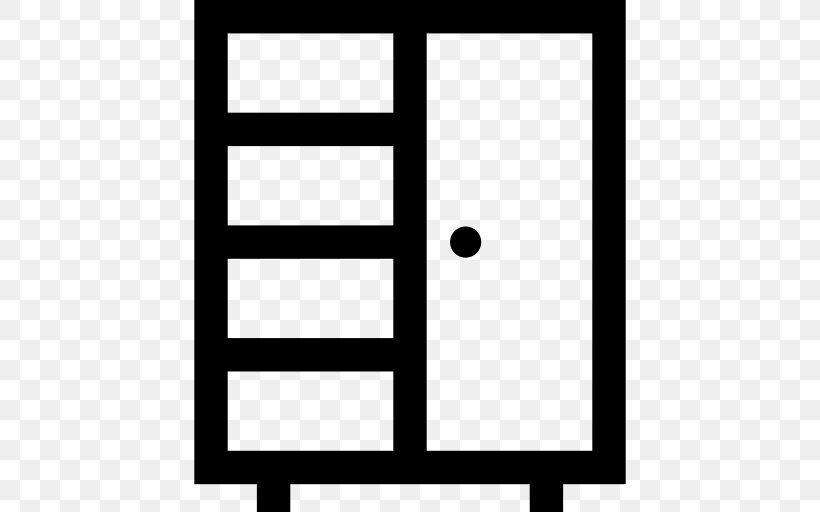 Closet Furniture Armoires & Wardrobes Locker, PNG, 512x512px, Closet, Area, Armoires Wardrobes, Black, Black And White Download Free