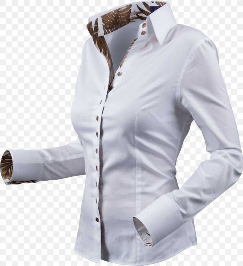 Dress Shirt Long-sleeved T-shirt Long-sleeved T-shirt Blouse, PNG, 2742x3000px, Dress Shirt, Blouse, Button, Collar, Jacket Download Free