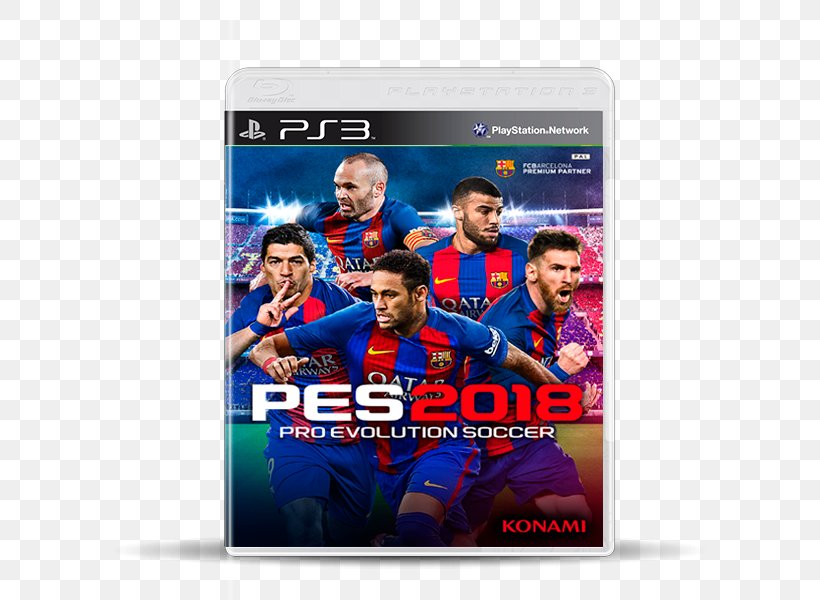 Pro Evolution Soccer 2018 FIFA 18 Xbox 360 Pro Evolution Soccer 2019 NHL 18, PNG, 600x600px, Pro Evolution Soccer 2018, Brand, Fifa, Fifa 18, Football Download Free
