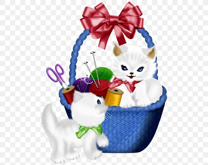 Whiskers Kitten Food Gift Baskets Christmas Ornament, PNG, 516x650px, Whiskers, Basket, Cat, Cat Like Mammal, Christmas Download Free