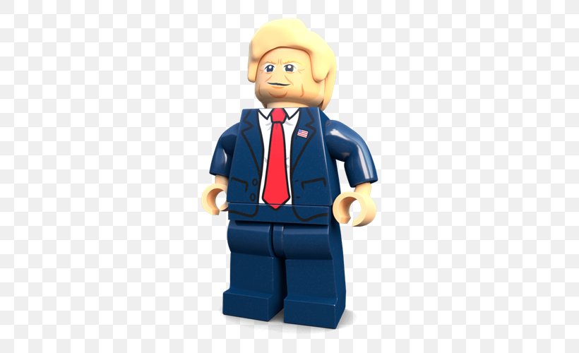 White House Lego Minifigures Lego House, PNG, 500x500px, White House, Action Toy Figures, Donald Trump, Electric Blue, Figurine Download Free