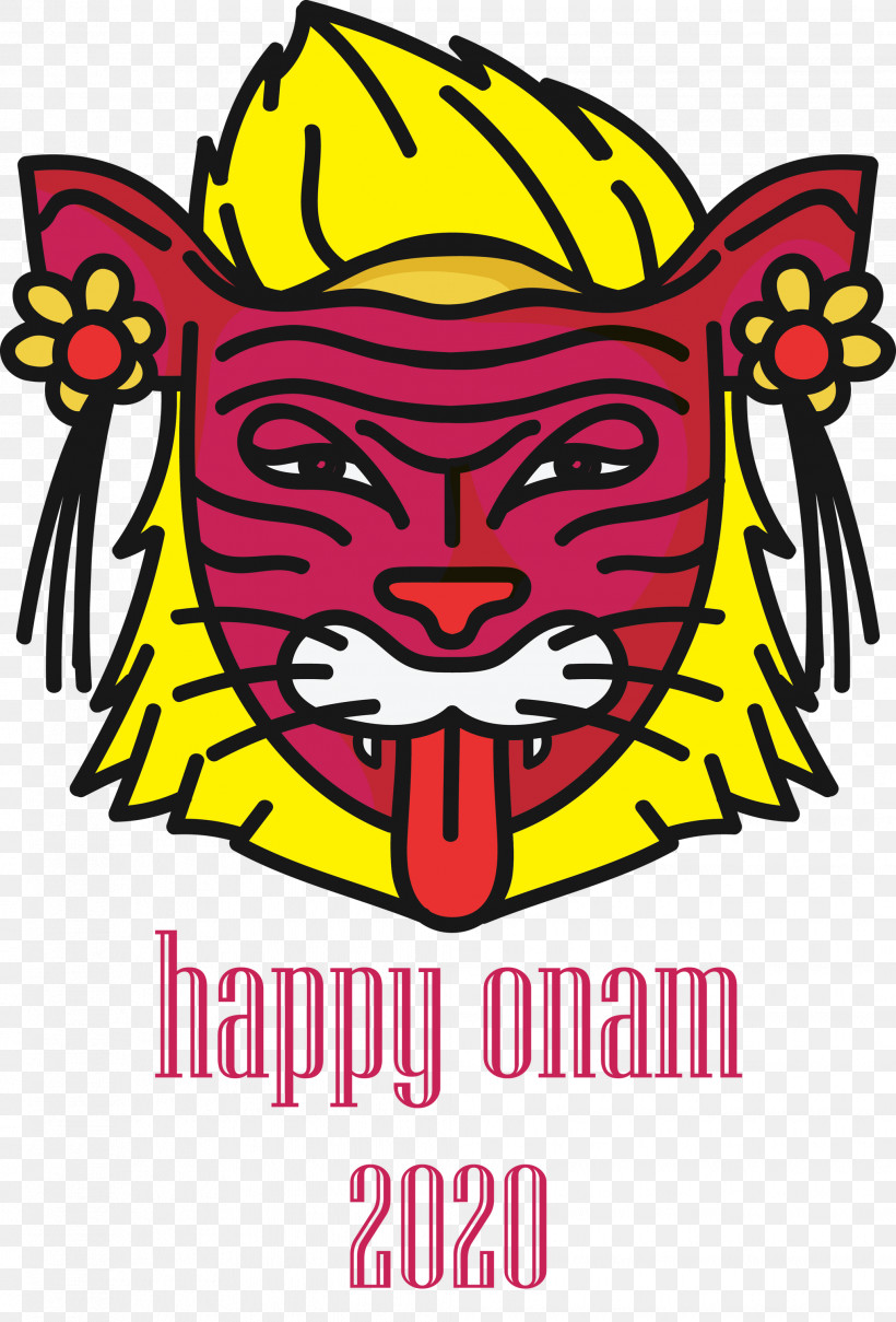 Onam Harvest Festival Happy Onam, PNG, 2034x3000px, Onam Harvest Festival, Cartoon, Happy Onam, Line, Logo Download Free
