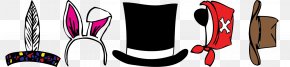 Bigotes Y Corbatas - Party Hat Template Bonnet Photocall PNG