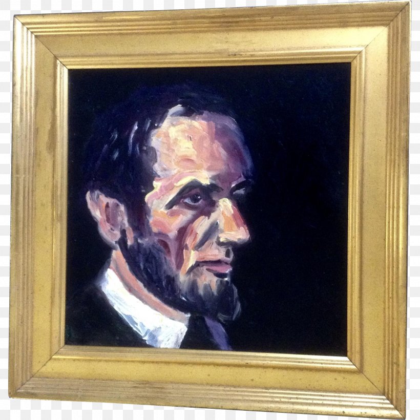 Portrait Of Abraham Lincoln Self-portrait Oil Painting, PNG, 1864x1864px, Abraham Lincoln, Art, Canvas, Facial Hair, Modern Art Download Free