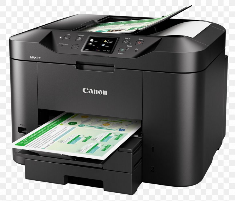 Multi-function Printer Canon MAXIFY MB2720 Inkjet Printing, PNG, 1200x1028px, Multifunction Printer, Canon, Canon Maxify Mb2720, Canon Maxify Mb5420, Color Printing Download Free