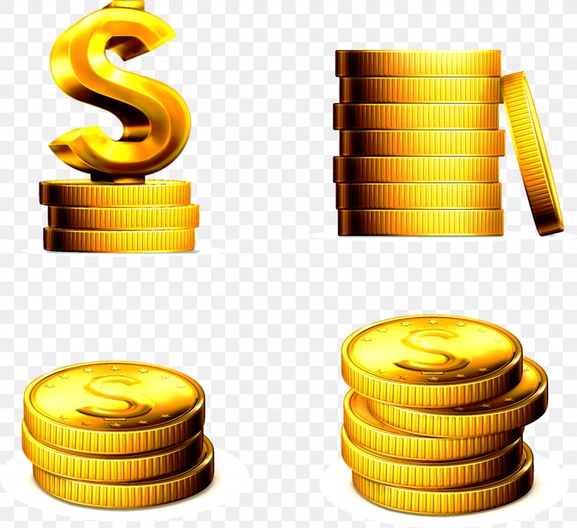 Euclidean Vector Stock Illustration Coin Clip Art, PNG, 1300x1190px, Coin, Gold, Gold Coin, Material, Money Download Free