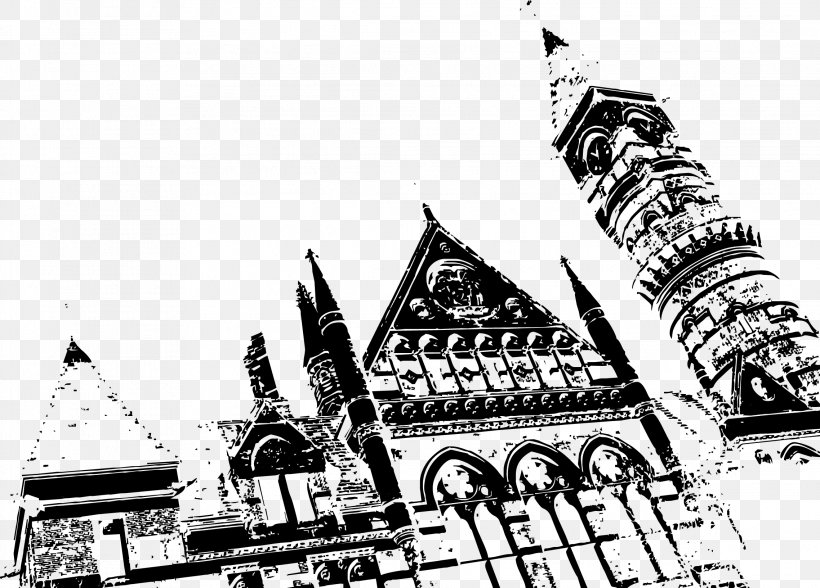 Gothic Architecture, PNG, 2276x1634px, Architecture, Art, Black And White, Brand, Building Download Free