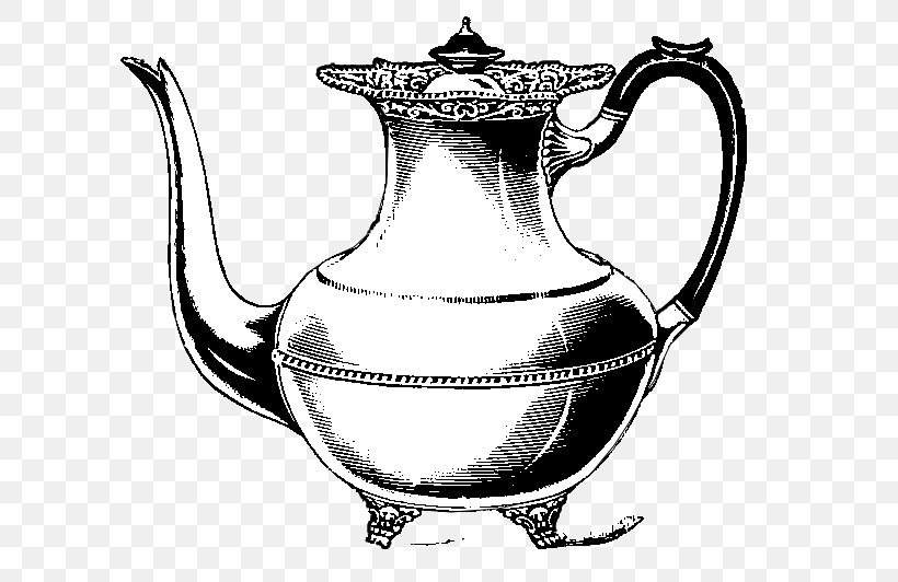 Jug Pitcher Kettle Teapot, PNG, 684x532px, Jug, Black And White, Cup, Drawing, Drinkware Download Free