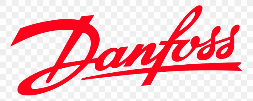 Logo Brand Danfoss Valve Variable Frequency & Adjustable Speed Drives, PNG, 2362x945px, Logo, Area, Boiler, Brand, Brenner Download Free