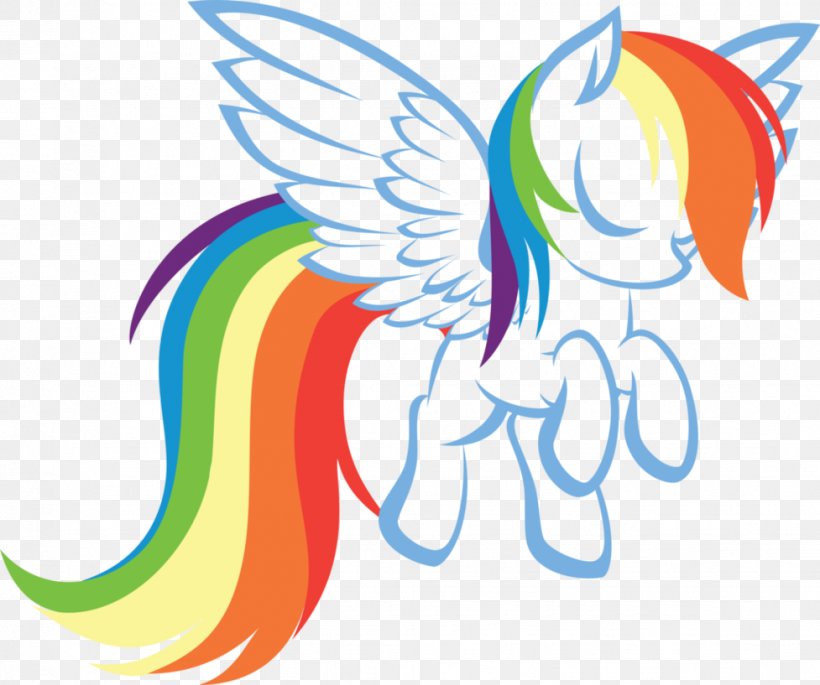 Rainbow Dash Pinkie Pie Rarity Applejack Pony, PNG, 977x817px, Watercolor, Cartoon, Flower, Frame, Heart Download Free