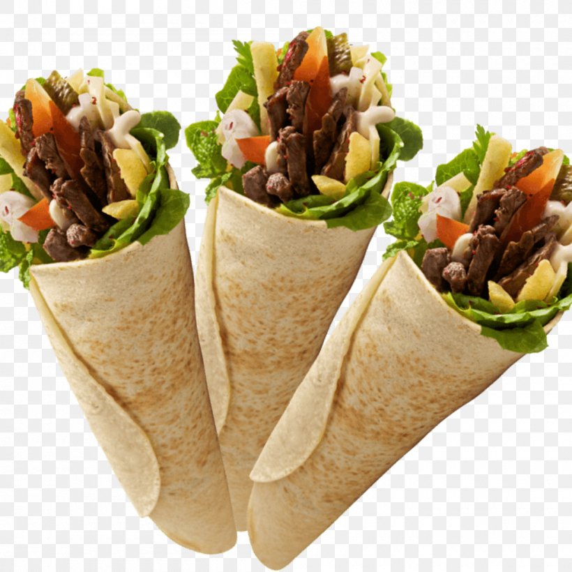 Shawarma Wrap Vegetarian Cuisine Kebab Lebanese Cuisine, PNG, 1000x1000px, Shawarma, Appetizer, Cuisine, Dish, Drink Download Free