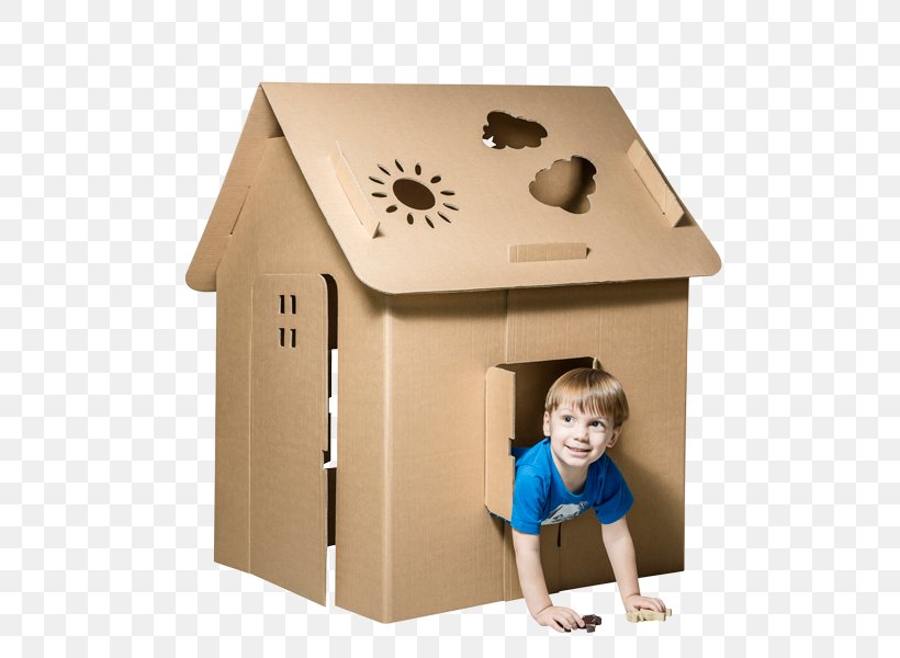 Cardboard Casinha Box House Medium-density Fibreboard, PNG, 600x600px, Cardboard, Adhesive, Box, Casinha, Child Download Free