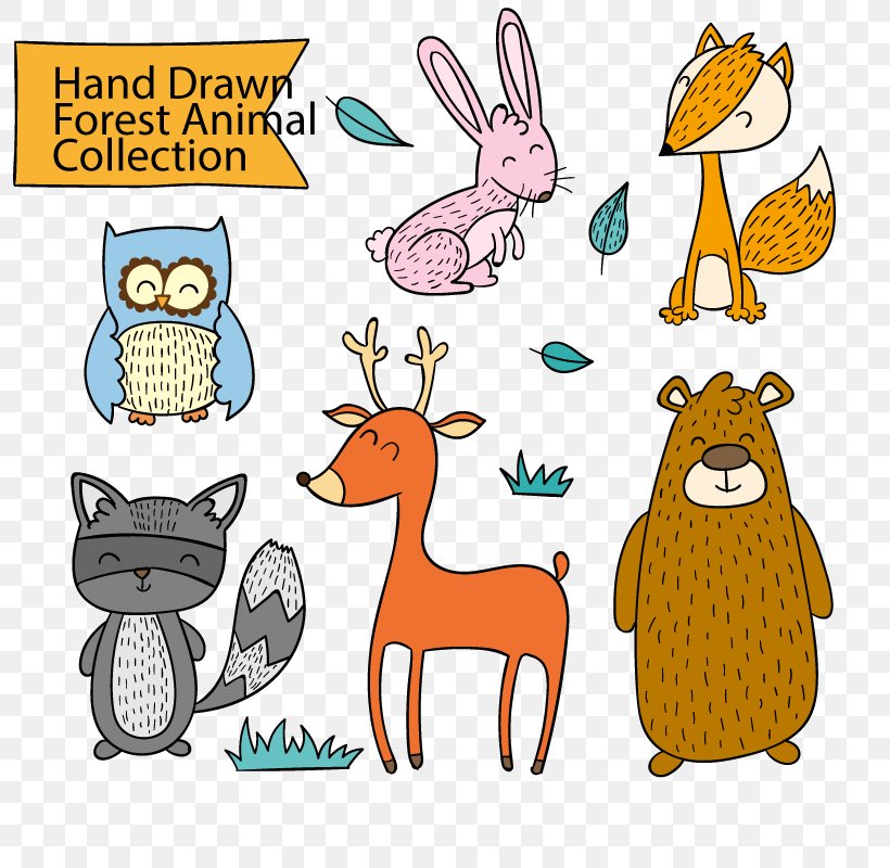 Deer Euclidean Vector Animal Drawing, PNG, 800x800px, Deer, Animal, Animal Sauvage, Animation, Art Download Free