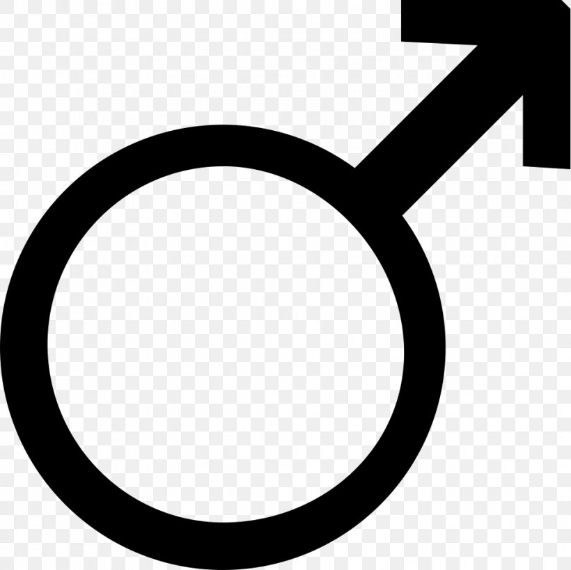 Gender Symbol Male, PNG, 981x980px, Gender Symbol, Avatar, Black And White, Female, Gender Download Free