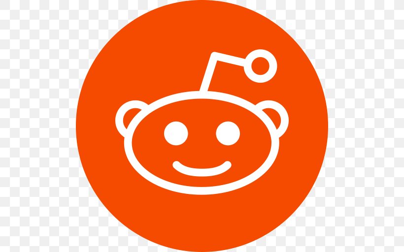 Logo Reddit Decal Social Media, PNG, 512x512px, Logo, Area, Decal, Emoticon, Happiness Download Free