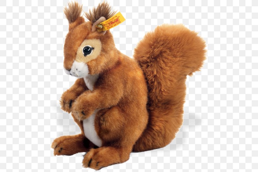 Margarete Steiff GmbH Squirrel Hamleys Stuffed Animals & Cuddly Toys, PNG, 500x549px, Watercolor, Cartoon, Flower, Frame, Heart Download Free