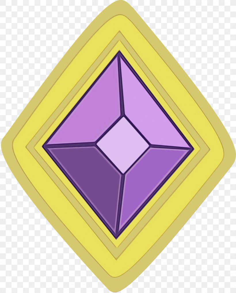 Purple Yellow Violet Symbol Triangle, PNG, 900x1118px, Watercolor, Logo, Paint, Purple, Symbol Download Free