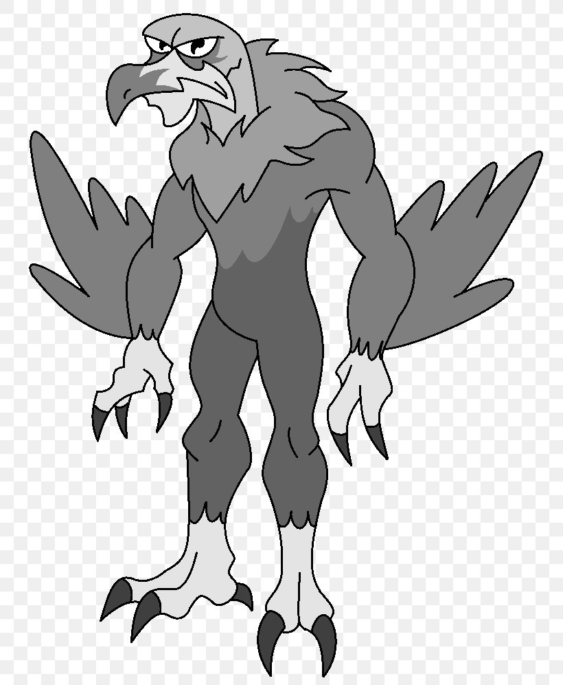 Bird Of Prey Ghoul Legendary Creature Cartoon Drawing, PNG, 796x996px, Bird Of Prey, Advertising, Art, Beak, Bird Download Free