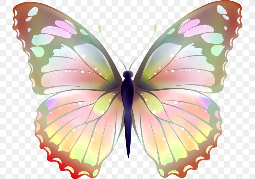 Butterfly Greta Oto Desktop Wallpaper Clip Art, PNG, 740x577px, Butterfly, Art, Arthropod, Brush Footed Butterfly, Butterflies And Moths Download Free