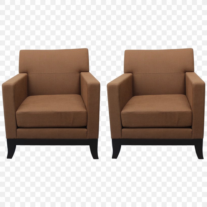 Couch Furniture Loveseat Club Chair Armrest, PNG, 1200x1200px, Couch, Armrest, Brown, Chair, Club Chair Download Free
