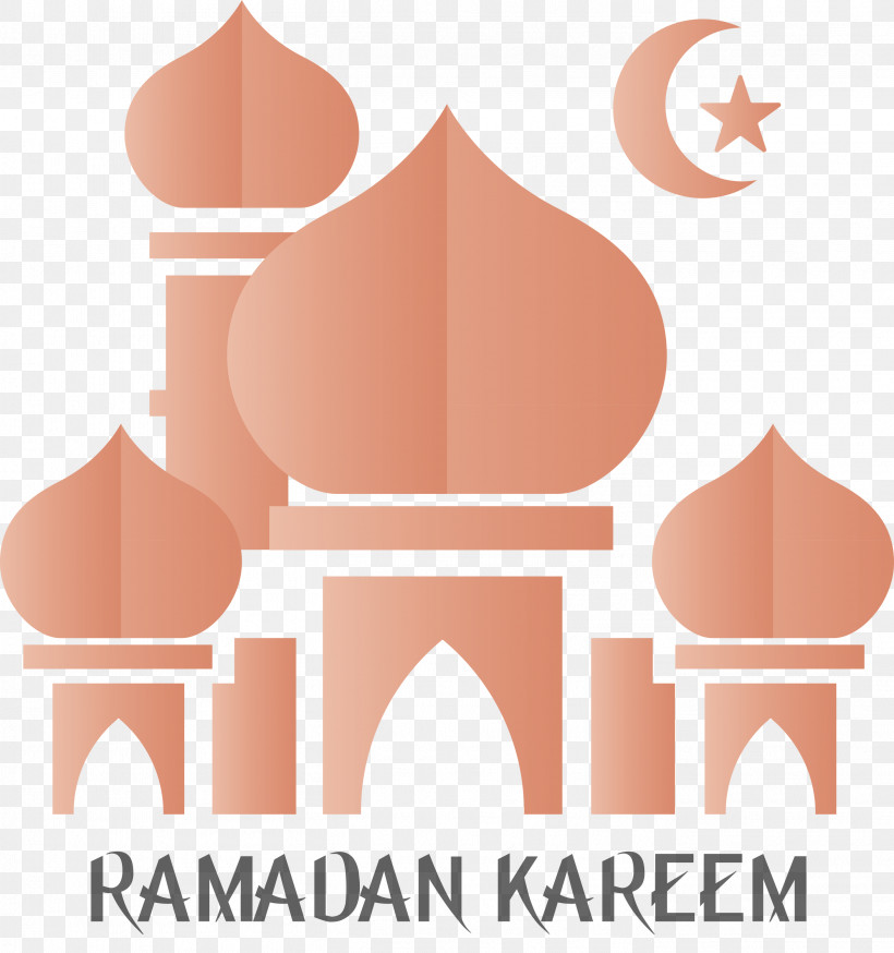 Ramadan Mubarak Ramadan Kareem, PNG, 2813x3000px, Ramadan Mubarak, Castle, Logo, Peach, Pink Download Free