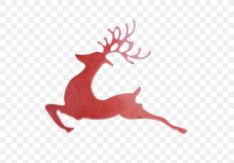 Reindeer, PNG, 570x570px, Watercolor, Antler, Deer, Fawn, Horn Download Free