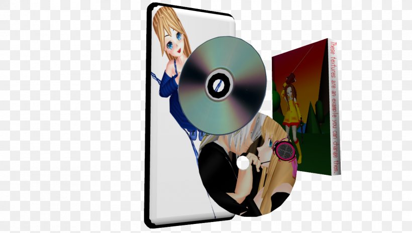 Compact Disc Keep Case Optical Disc Packaging MikuMikuDance DVD, PNG, 1270x720px, Compact Disc, Art, Cartoon, Deviantart, Dvd Download Free