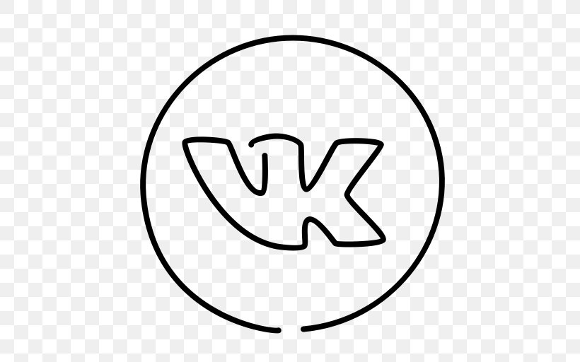 VKontakte Clip Art, PNG, 512x512px, Vkontakte, Area, Art, Black, Black And White Download Free