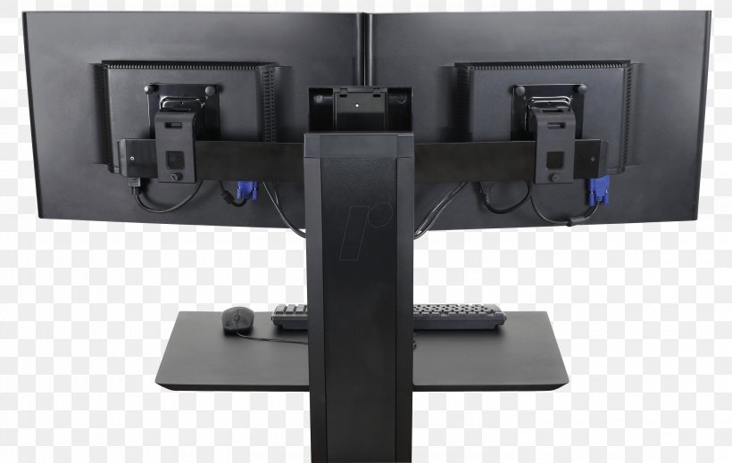 Computer Keyboard Sit-stand Desk Dell Computer Monitors Workstation, PNG, 3000x1900px, Computer Keyboard, Computer, Computer Monitor Accessory, Computer Monitors, Dell Download Free