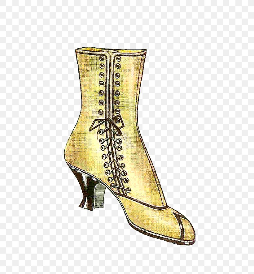 High-heeled Shoe Boot Slipper Clip Art, PNG, 609x886px, Shoe, Antique, Boot, Clothing, Fashion Download Free