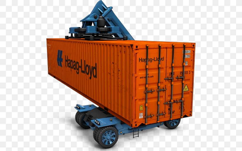 Intermodal Container Cargo Freight Transport, PNG, 512x512px, Intermodal Container, Building, Cargo, Container Port, Container Ship Download Free