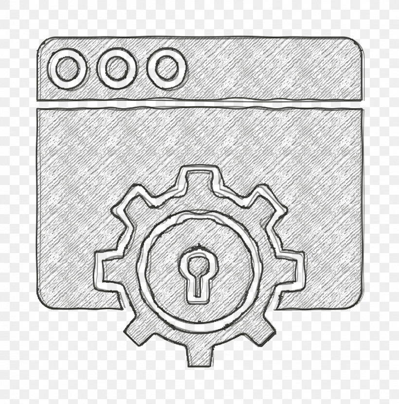 Lock Icon Cyber Icon Web Icon, PNG, 1092x1106px, Lock Icon, Cyber Icon, Line Art, Symbol, Web Icon Download Free
