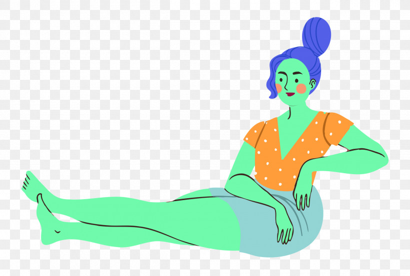 Relaxing Lady Woman, PNG, 2500x1688px, Relaxing, Arm Architecture, Arm Cortexm, Biology, Cartoon Download Free