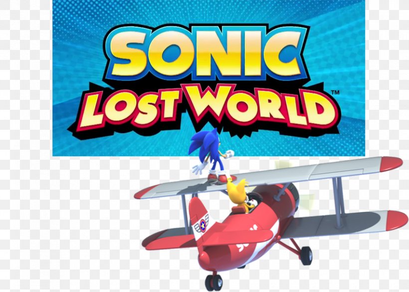Sonic Lost World Sonic The Hedgehog 2 Doctor Eggman Wii U, PNG, 850x607px, Sonic Lost World, Air Travel, Aircraft, Airplane, Biplane Download Free