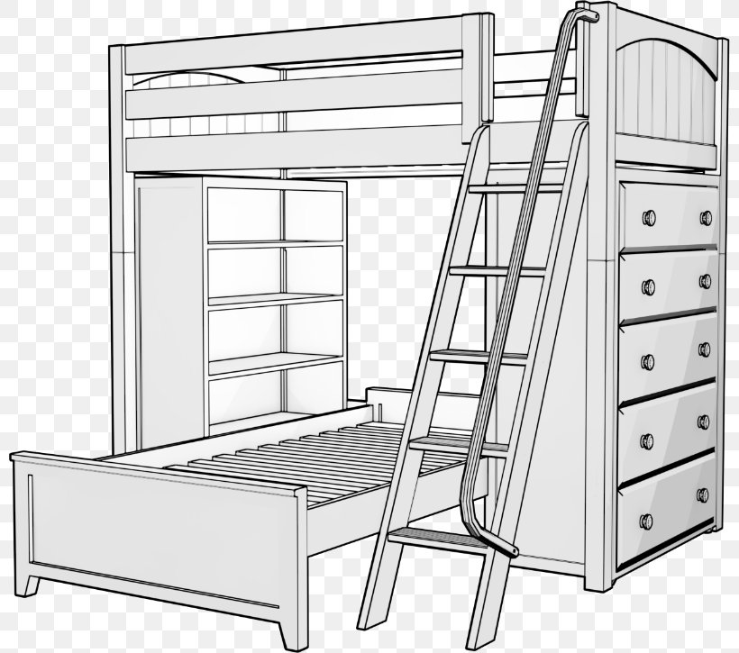 Bed Frame Line Angle Product Design, PNG, 800x725px, Bed Frame, Bed, Black And White, Furniture Download Free