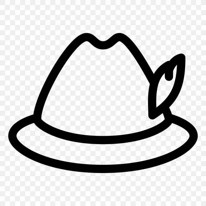 Germany Hat Icon Design Clip Art, PNG, 1600x1600px, Germany, Black And White, Hat, Icon Design, Tyrolean Hat Download Free