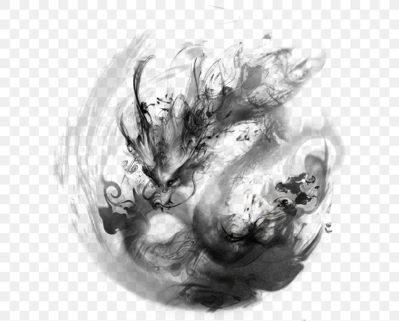 Ink Wash Painting Download, PNG, 661x661px, Watercolor, Cartoon, Flower, Frame, Heart Download Free