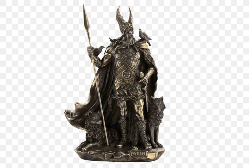 Odin Bronze Sculpture Statue Norse Mythology, PNG, 555x555px, Odin, Asgard, Bronze, Bronze Sculpture, Classical Sculpture Download Free