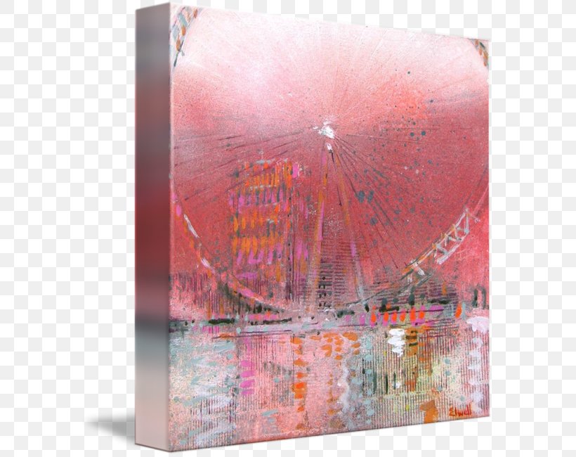 Painting London Eye Acrylic Paint Gallery Wrap, PNG, 589x650px, Painting, Acrylic Paint, Acrylic Resin, Art, Canvas Download Free