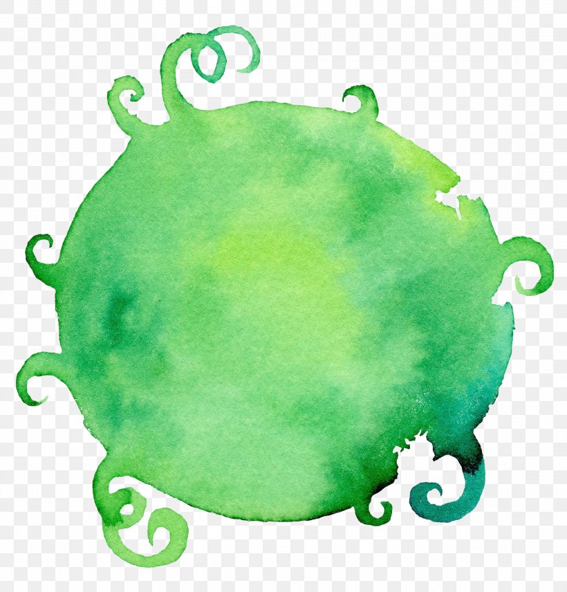 Green Watercolor Painting Download Illustration, PNG, 2272x2374px, Green, Color, Fruit, Google Images, Leaf Download Free