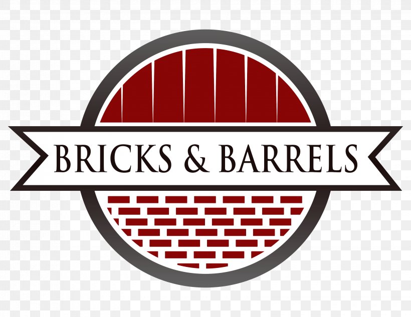 Logo Bricks & Barrels Brand, PNG, 3300x2550px, Logo, Area, Barrel, Beer, Brand Download Free