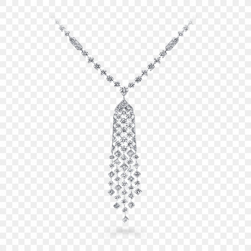 Necklace Earring Graff Diamonds Jewellery, PNG, 1000x1000px, Necklace, Body Jewelry, Carat, Chain, Charms Pendants Download Free