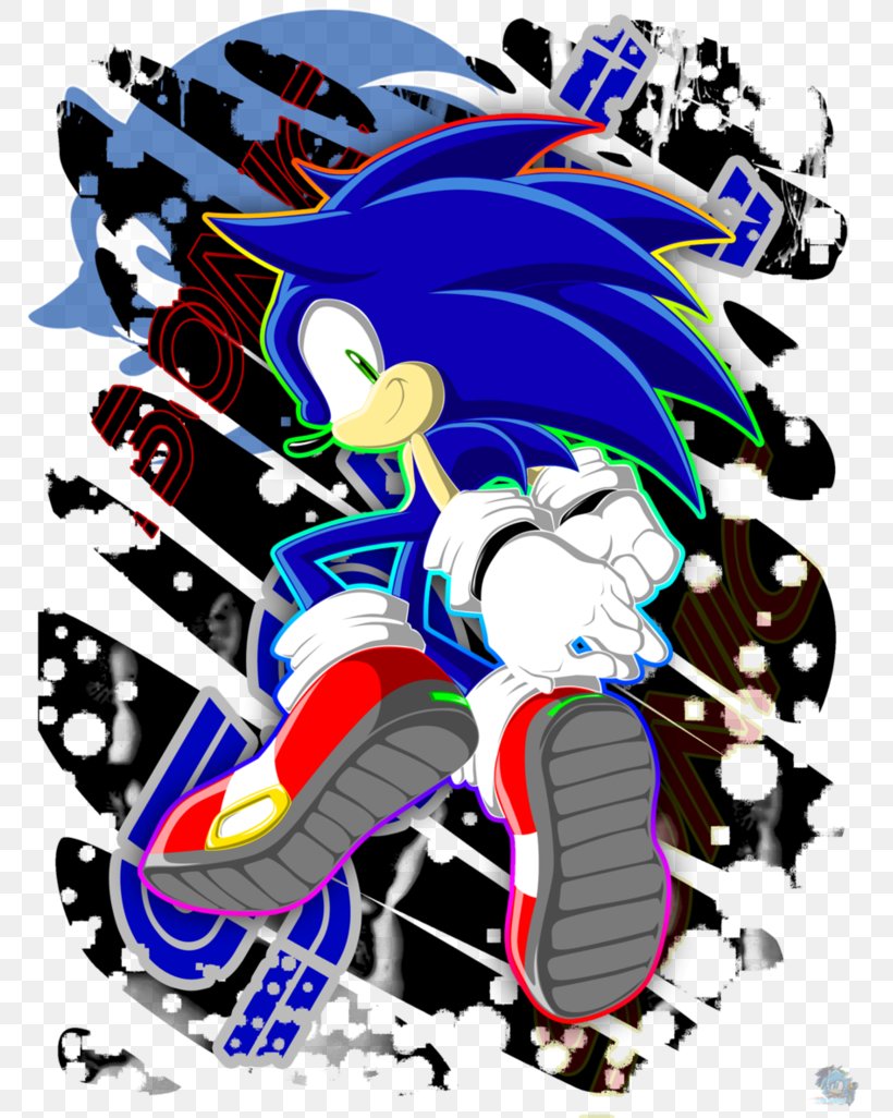 Sonic The Hedgehog Graffiti Sonic And The Secret Rings Sega, PNG, 779x1026px, Sonic The Hedgehog, Art, Cartoon, Drawing, Fiction Download Free