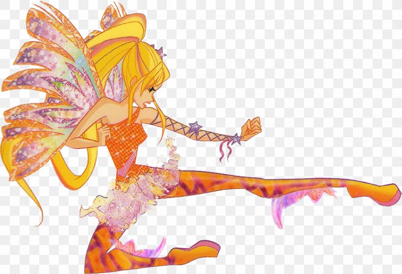 Stella The Trix Sirenix Fairy, PNG, 868x592px, Stella, Alfea, Art, Fairy, Fan Art Download Free