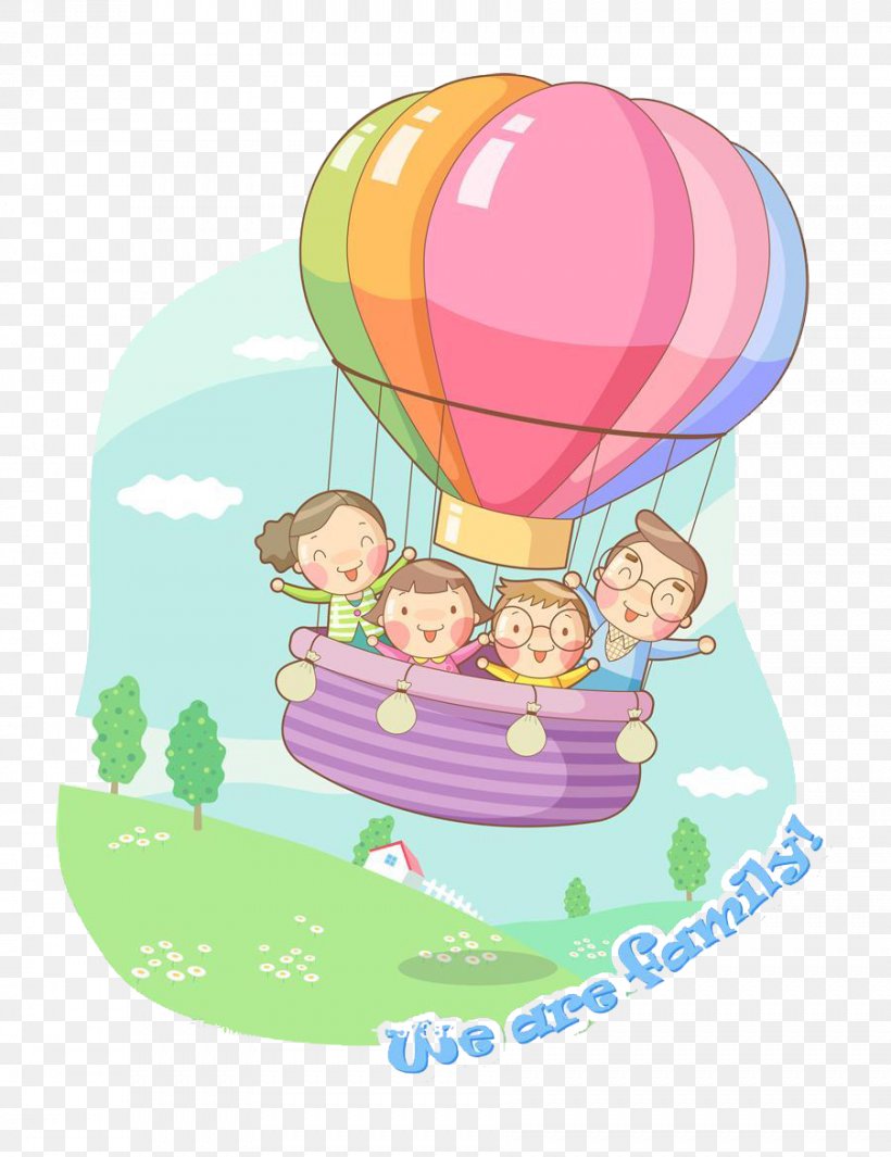 Family Cartoon Illustration, PNG, 902x1172px, Family, Advertising, Art, Autumn, Balloon Download Free