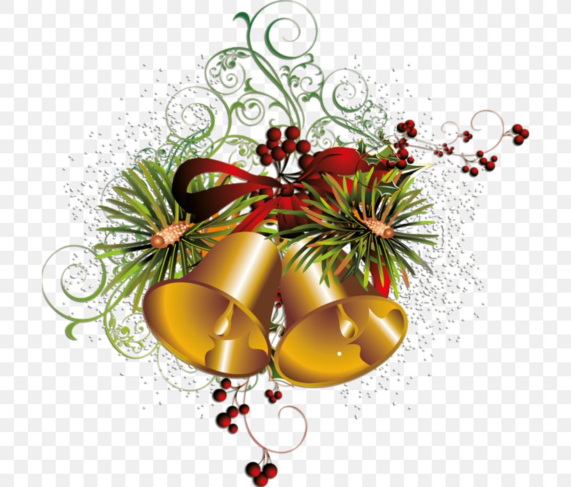 Christmas Day New Year Image Christmas Ornament, PNG, 700x699px, Watercolor, Cartoon, Flower, Frame, Heart Download Free