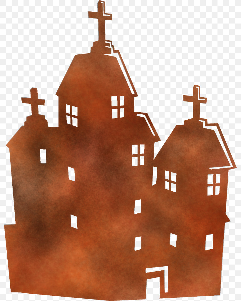 Haunted House Halloween Haunted Halloween, PNG, 796x1024px, Haunted House, Architecture, Building, Chapel, Church Download Free