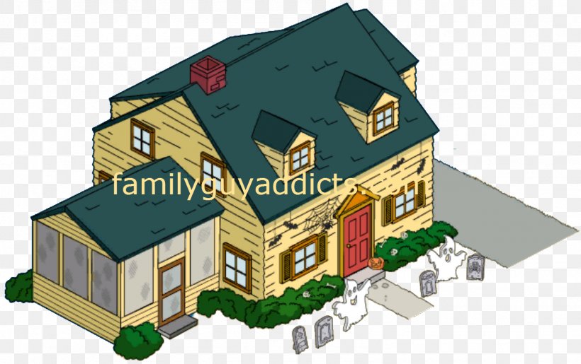 House Death At The Drive-In Building Family Guy: The Quest For Stuff Facade, PNG, 1591x1000px, House, Building, Death, Death At The Drivein, Elevation Download Free